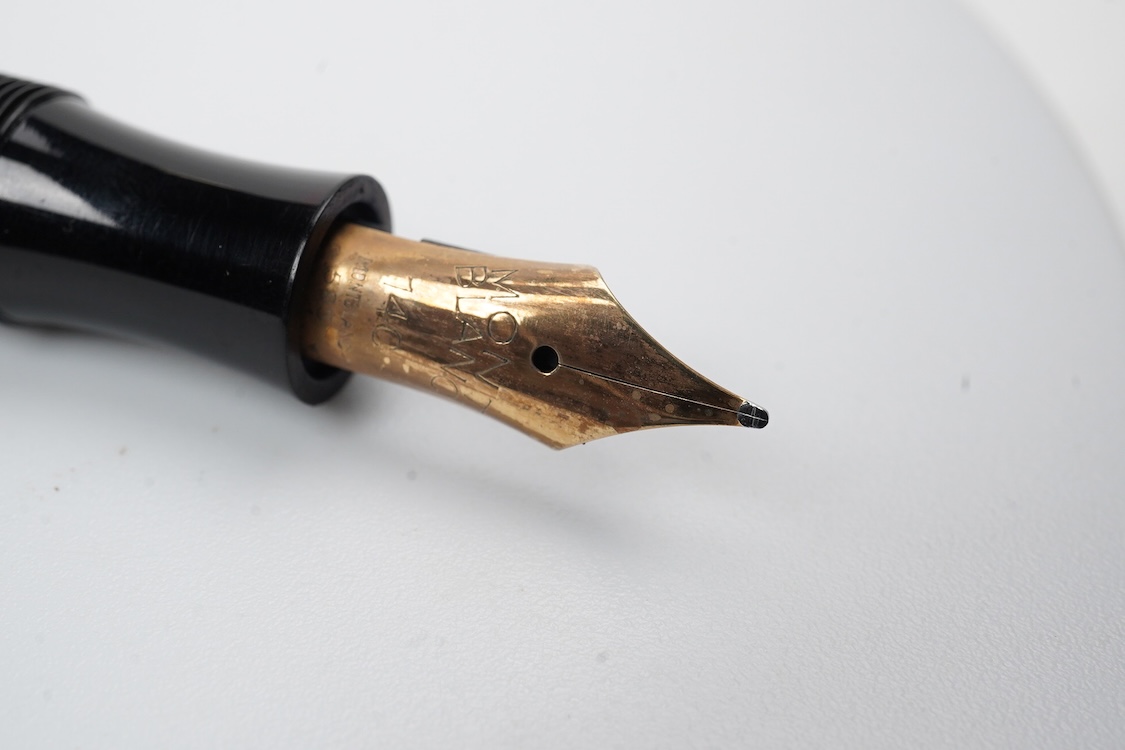 A Montblanc No.334.5 fountain pen fitted with a 14ct. Montblanc nib